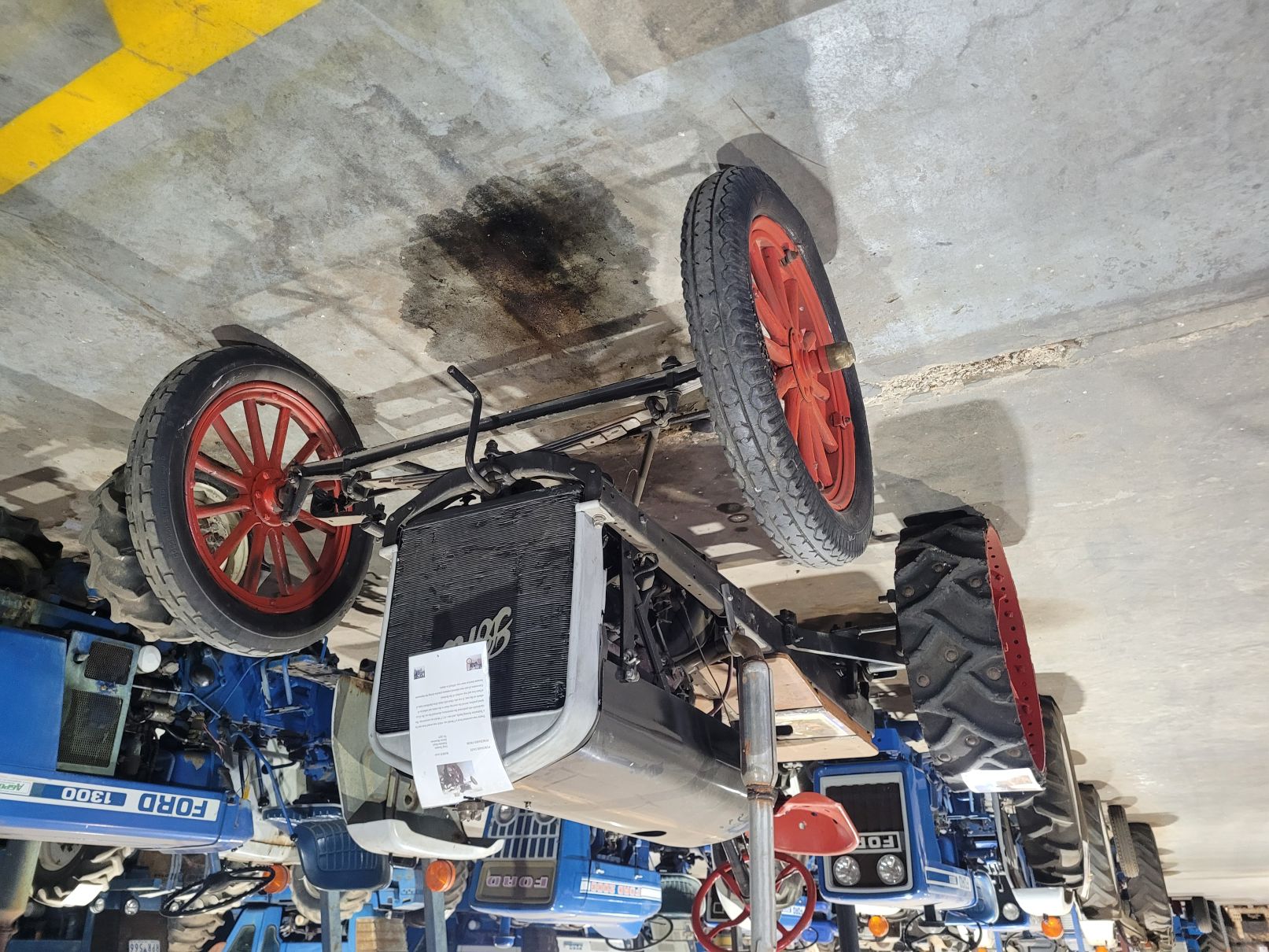 A Model Ford Tractor